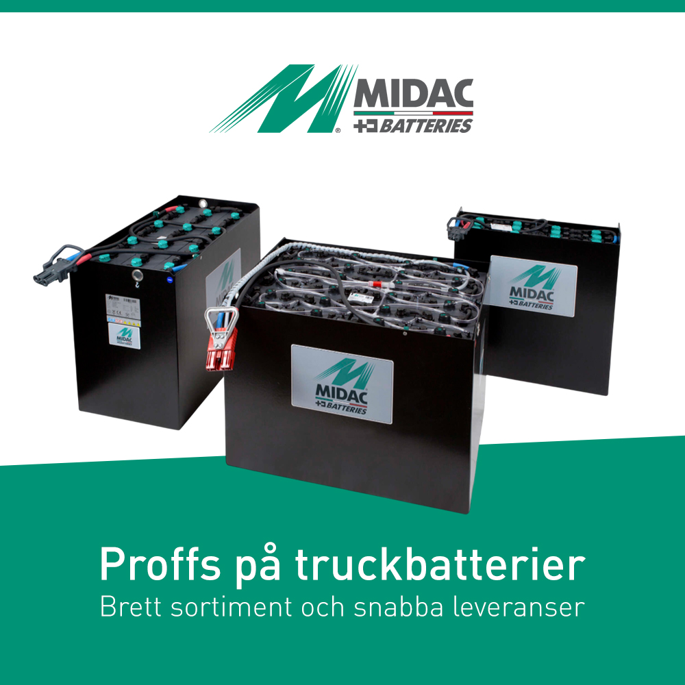 Banner - Midac truckbatterier