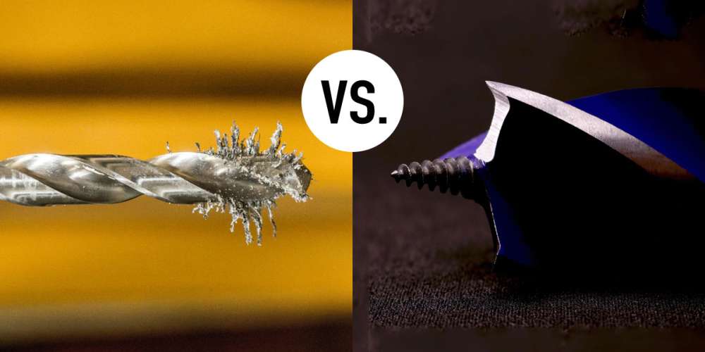 Metallborr vs träborr
