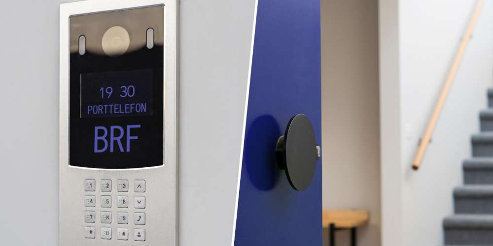Porttelefon för BRF – låt inte entrédörren stå öppen 24/7!